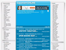 Tablet Screenshot of gazetemonline.net